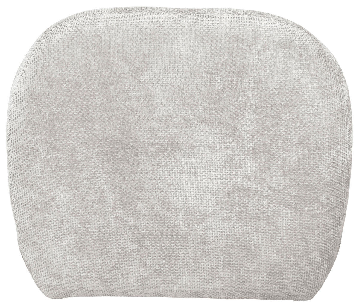 SESSEL in Struktur Weiß  - Schwarz/Weiß, Basics, Textil/Metall (85/74/85cm) - Livetastic