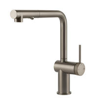 KÜCHENARMATUR - Edelstahlfarben, Basics, Metall (28/30,3/13,2cm) - HKT