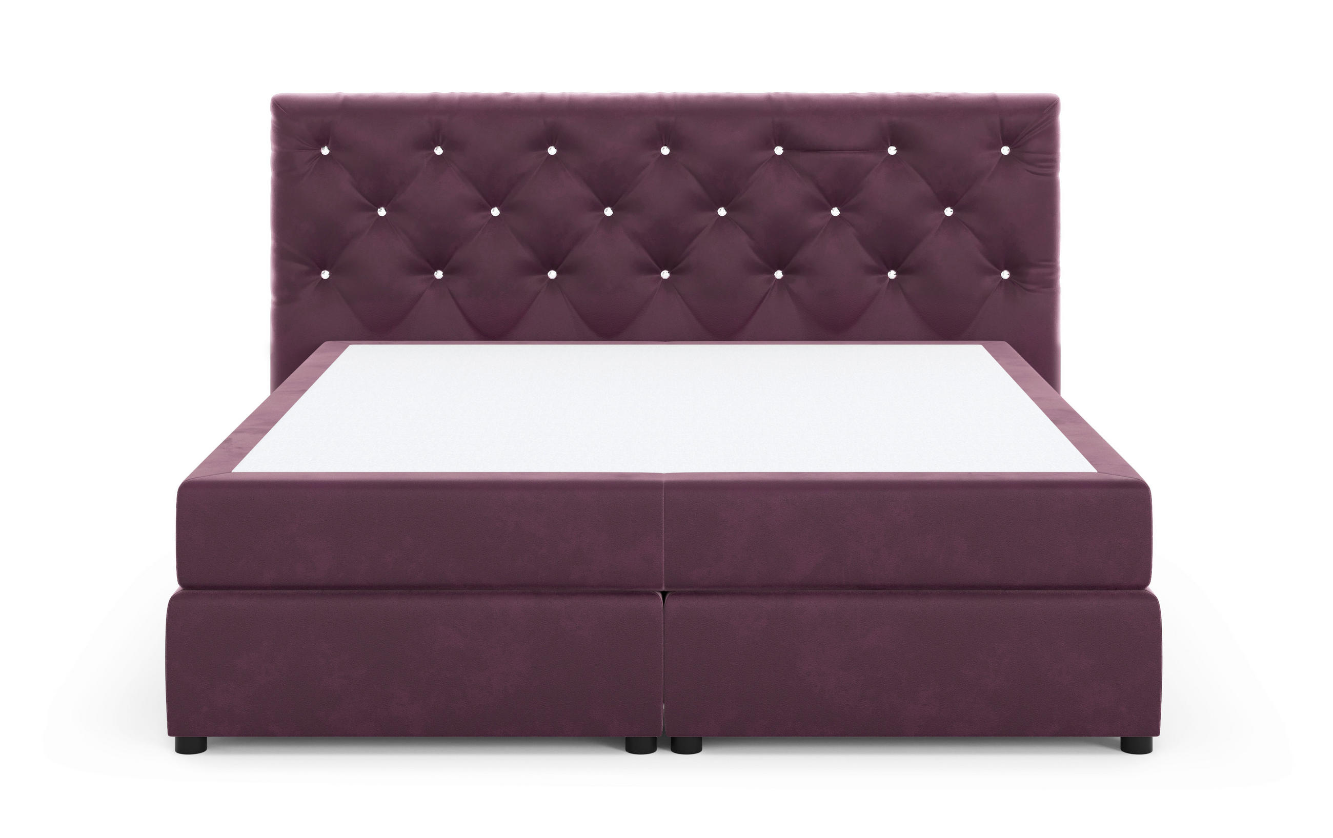 Livetastic Boxspringbett | Violett