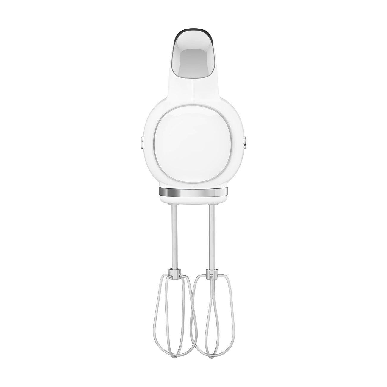 HANDMIXER 50's Style  - Weiss Hochglanz, Trend, Kunststoff (21.9/37.8/22.1cm) - SMEG