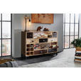 KOMMODE in 115/80/35 cm - Multicolor/Schwarz, LIFESTYLE, Keramik/Holz (115/80/35cm) - Landscape