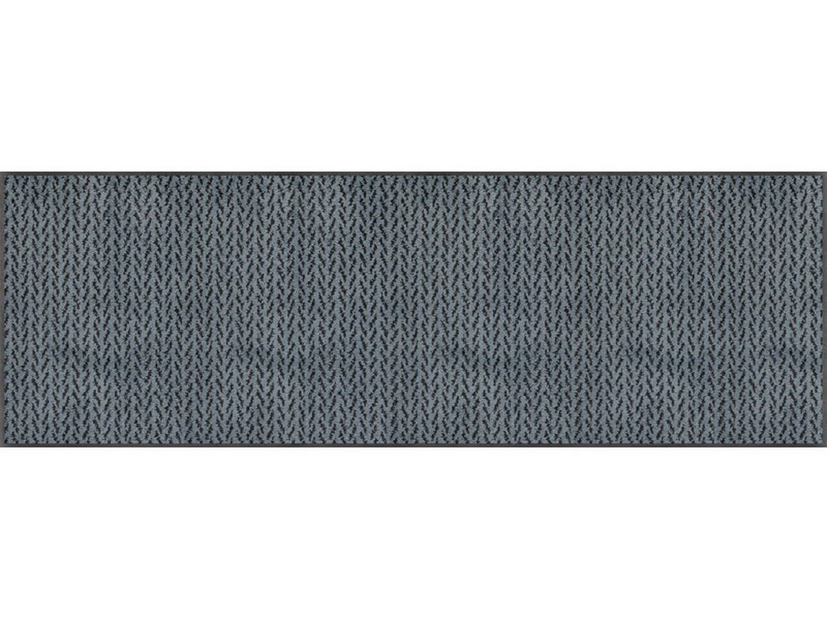 TRAVERSĂ BUCĂTĂRIE 60/180 cm  - gri albastru/antracit, Konventionell, plastic/textil (60/180cm) - wash+dry
