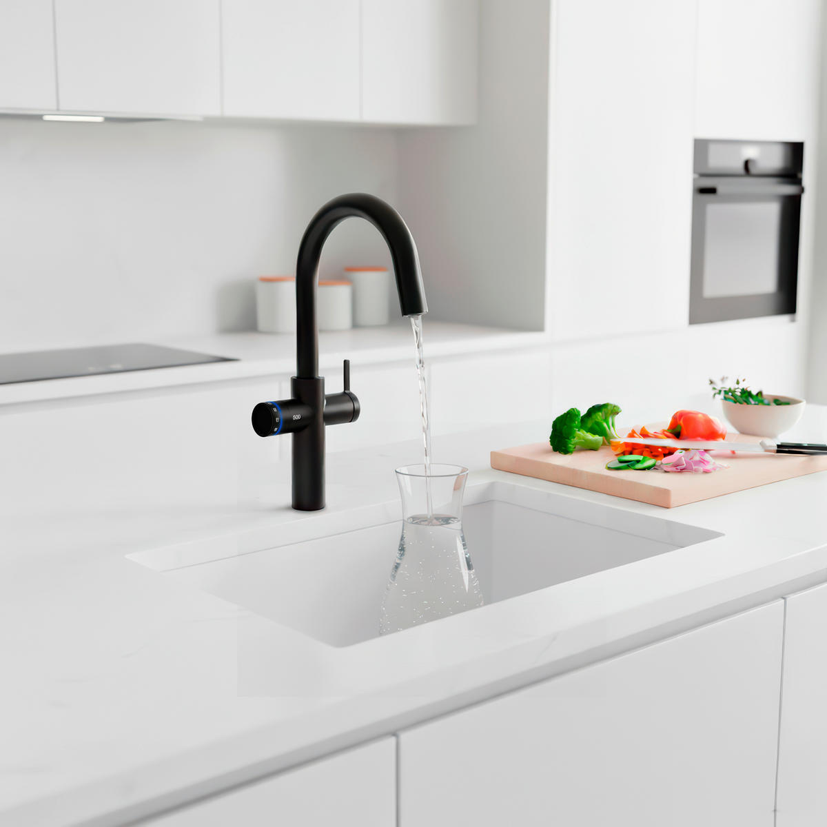 KÜCHENARMATUR 30103010204  - Schwarz, Basics, Kunststoff/Metall (20/43,9/51,6cm)