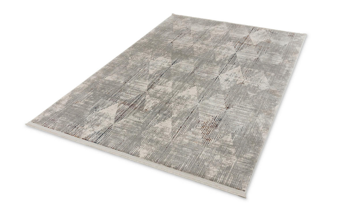 WEBTEPPICH 160/230 cm Trentino Grau  - Grau, Design, Textil (160/230cm)