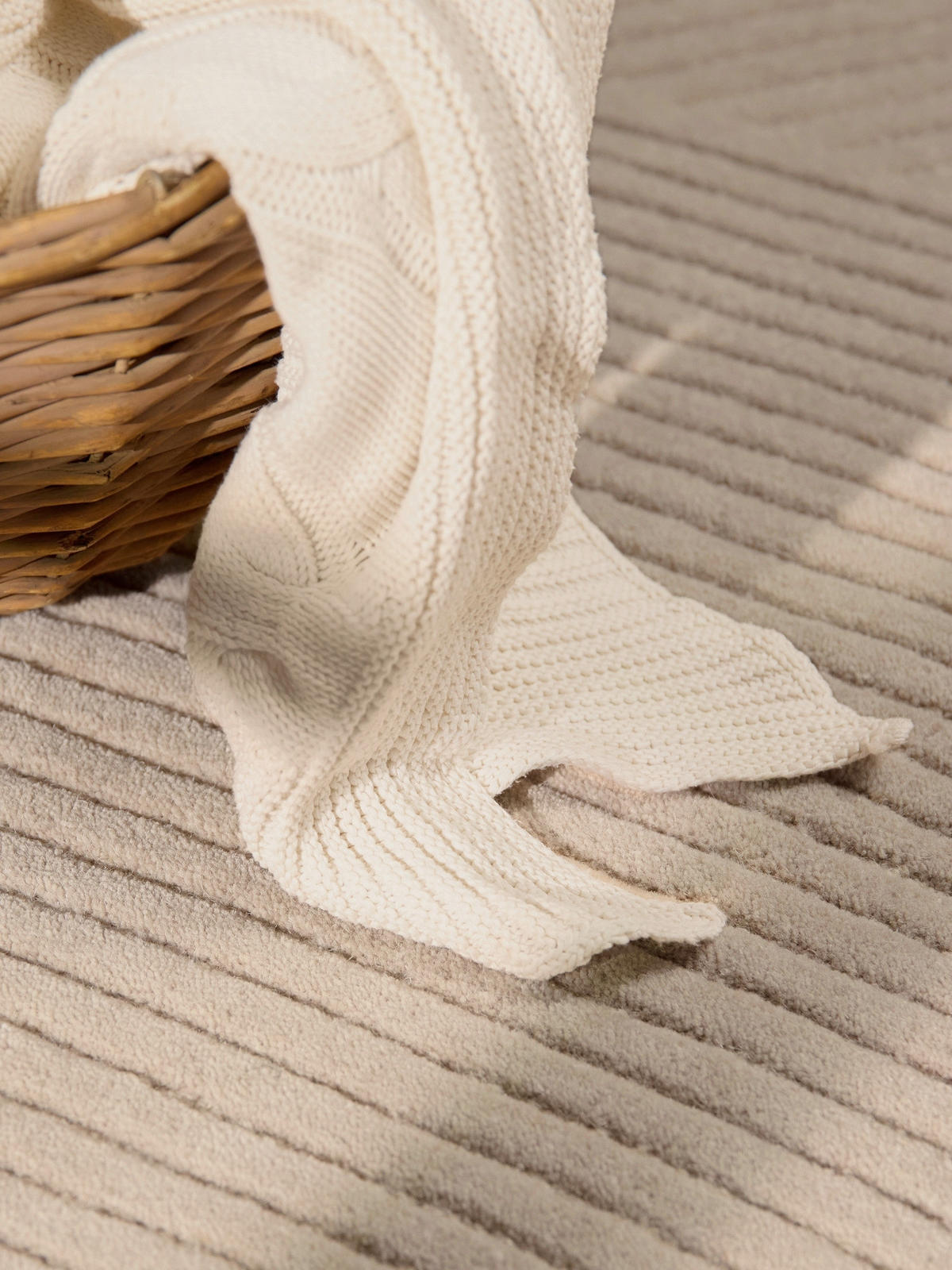 WOLLTEPPICH 200 cm Kensington Beige rund  - Beige, Basics, Textil (200cm) - Ted Baker