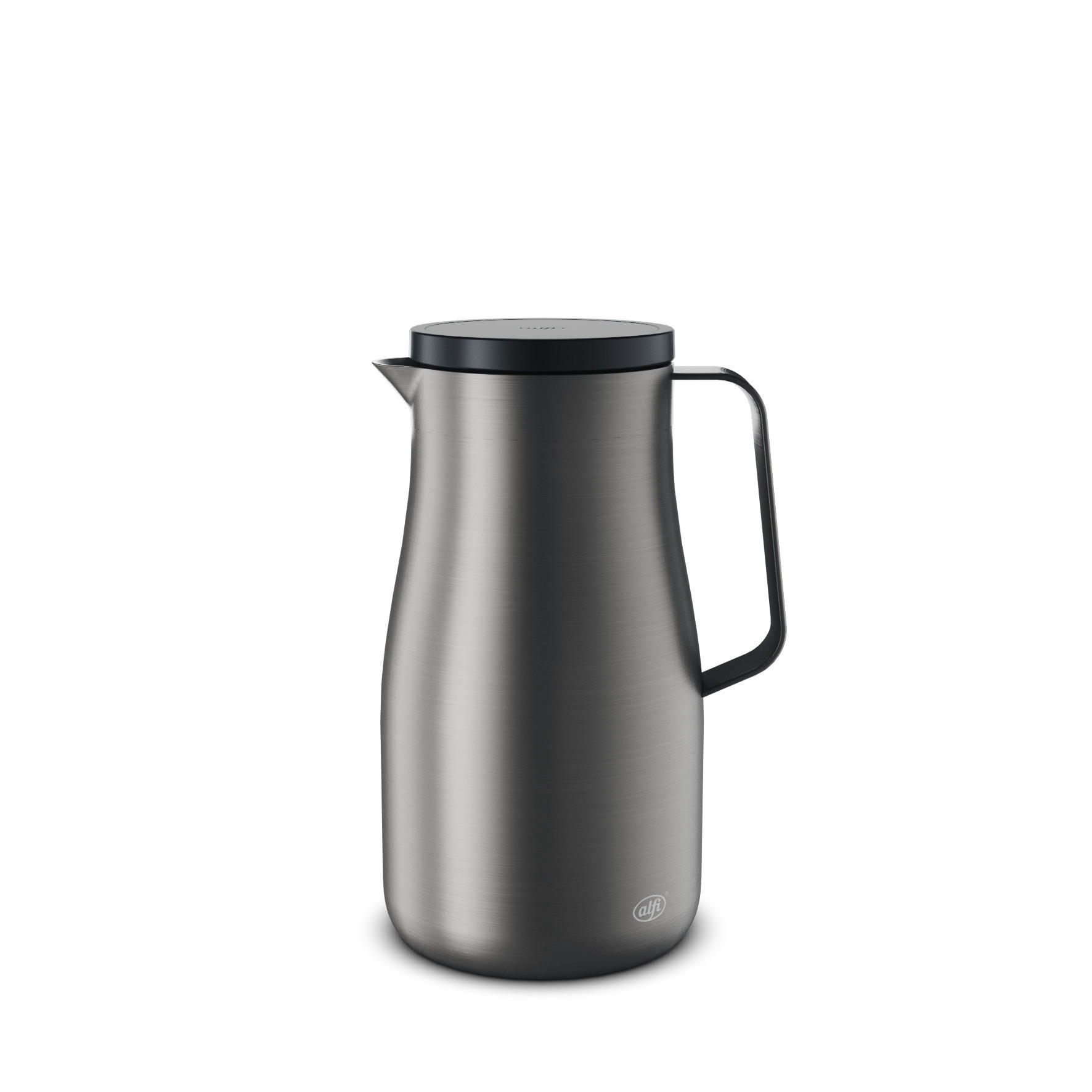 ISOLIERKANNE STUDIO 1 L - Schwarz, Design, Metall (1l) - Alfi