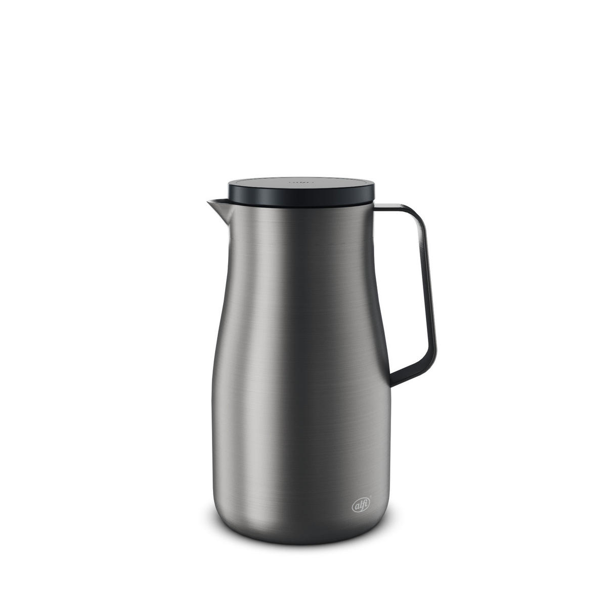 ISOLIERKANNE STUDIO 1 L  - Schwarz, Design, Metall (1l) - Alfi