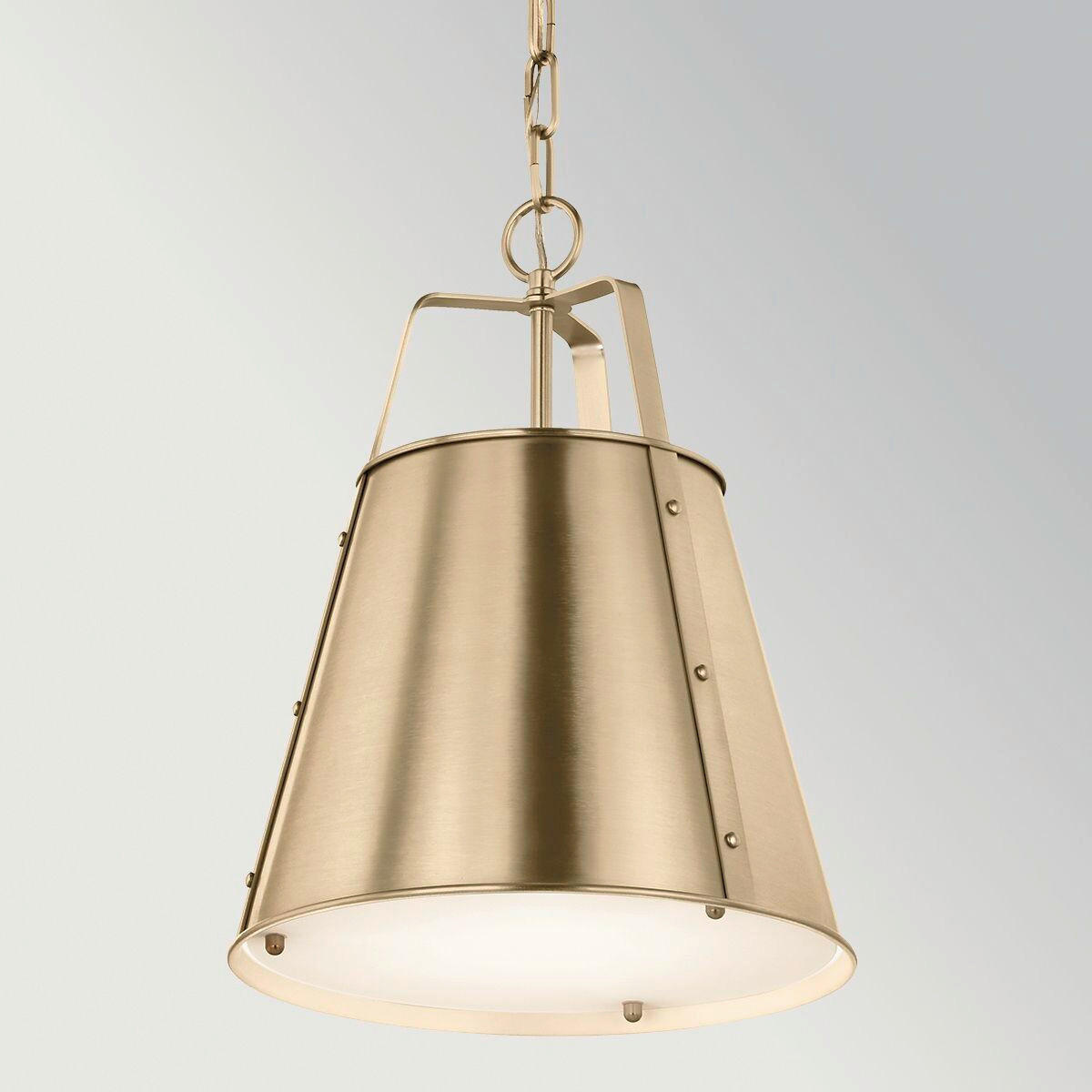 HÄNGELEUCHTE Kichler 33/43,2 cm  - Champagner, Design, Metall (33/43,2cm) - Elstead Lighting