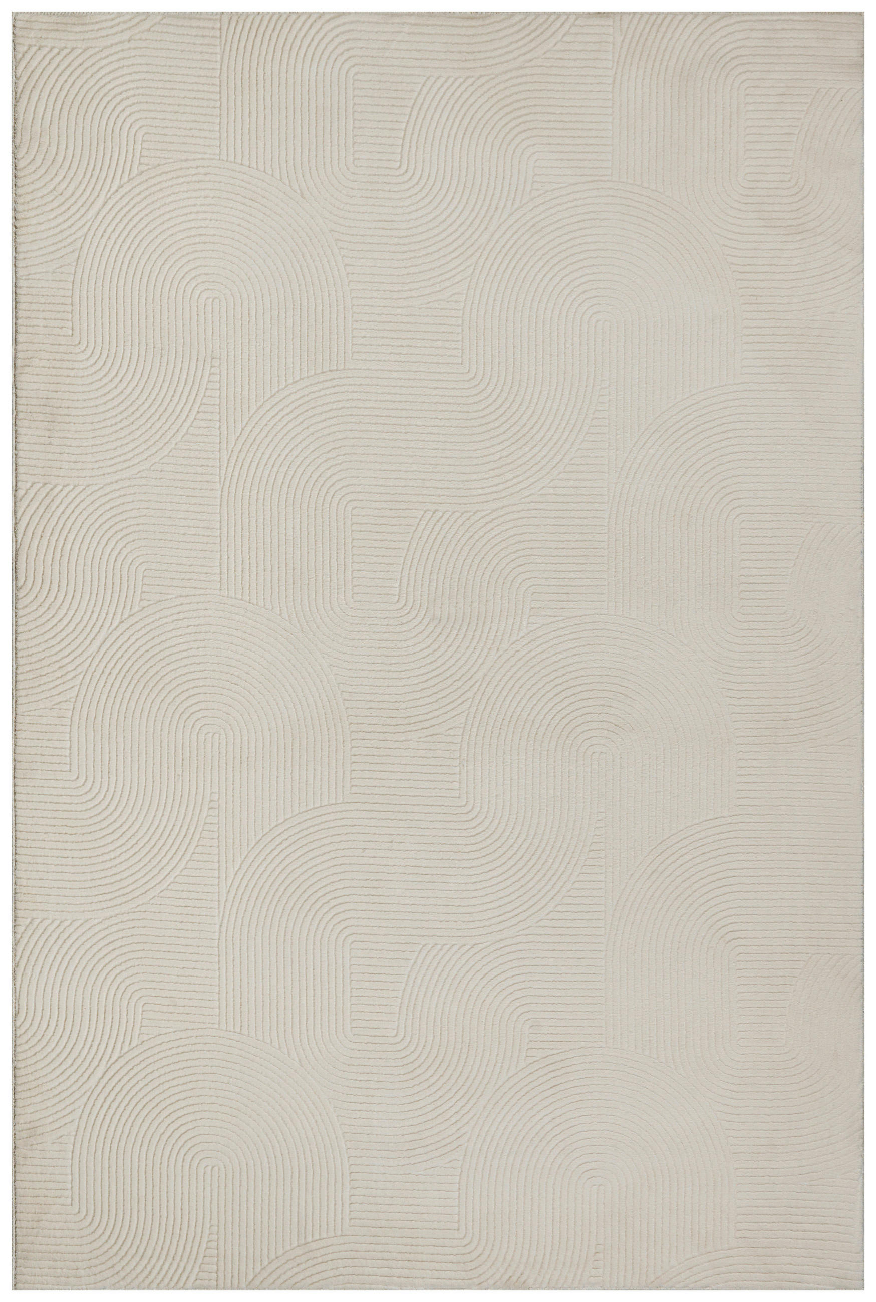 WEBTEPPICH 80/150 cm Stilo  - Creme, KONVENTIONELL, Textil (80/150cm) - Novel