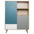 HIGHBOARD 103/139/40 cm - Eichefarben/Petrol, Trend, Holzwerkstoff (103/139/40cm) - Carryhome HIGHBOARD 103/139/40 cm - Eichefarben/Petrol, Trend, Holzwerkstoff (103/139/40cm) - Carryhome