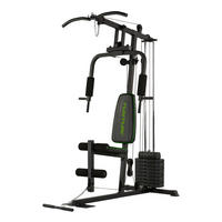 KRAFTSTATION  - Schwarz, KONVENTIONELL, Holz/Kunststoff (142/118/206cm)