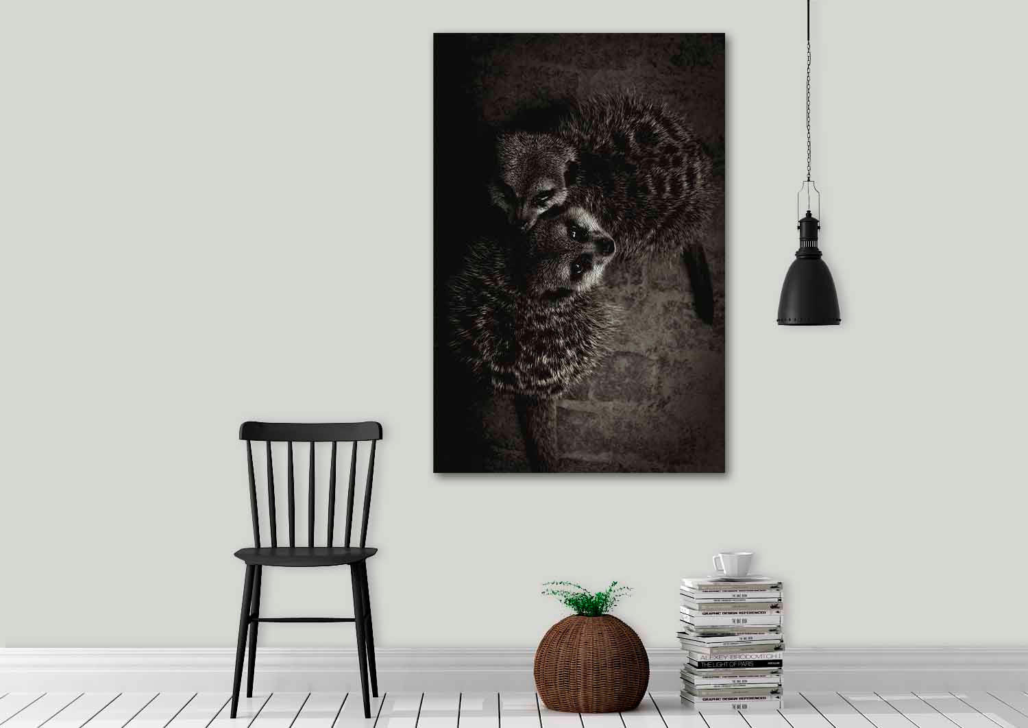 ALUMINIUMBILD 98/148 cm  - Schwarz/Weiß, Design, Kunststoff/Metall (98/148cm)