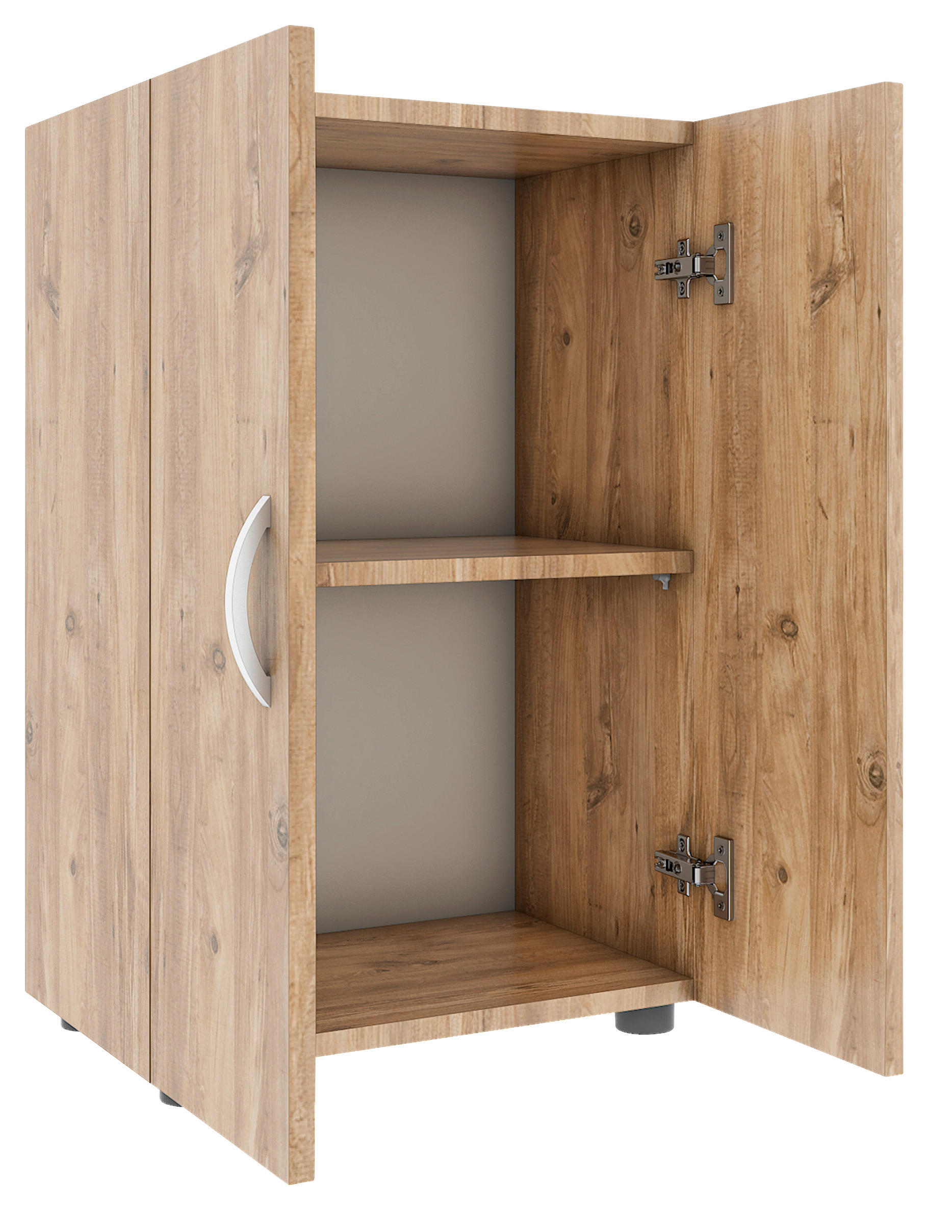 AKTENSCHRANK Honigeiche  - Honigeiche, MODERN, Holzwerkstoff (49/74/34cm) - MID.YOU
