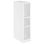 OTROŠKI SPODNJI REGAL JULIA 21/85/30 cm bela - bela, Trend, leseni material (21/85/30cm) - My Baby Lou