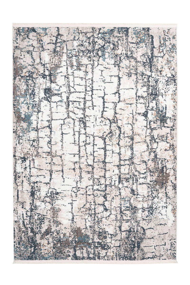 VINTAGE-TEPPICH 80/150 cm Akropolis Blau, Grau  - Blau/Grau, Design, Textil (80/150cm) - Kayoom