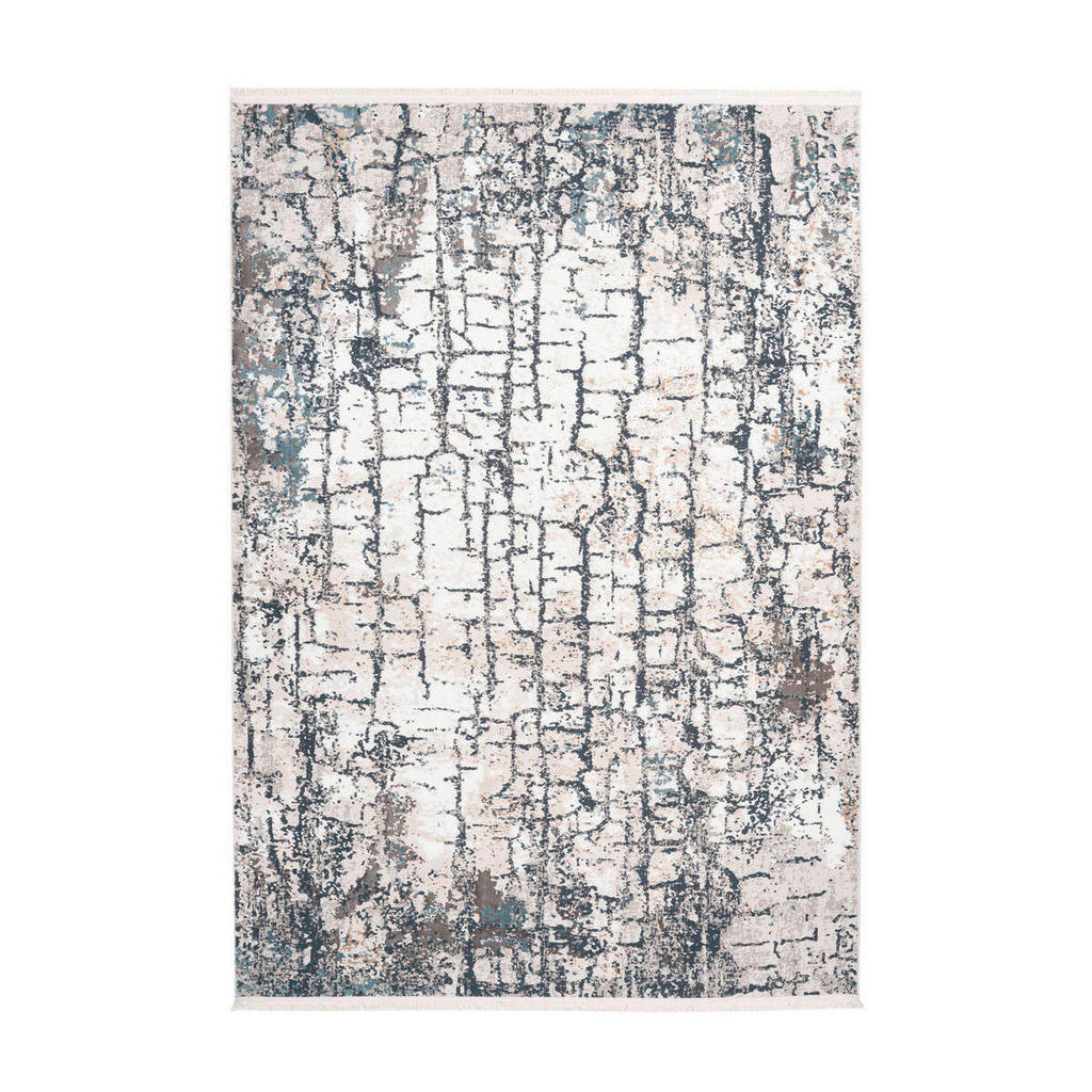 VINTAGE KOBEREC, 80/150 cm, modrá, sivá