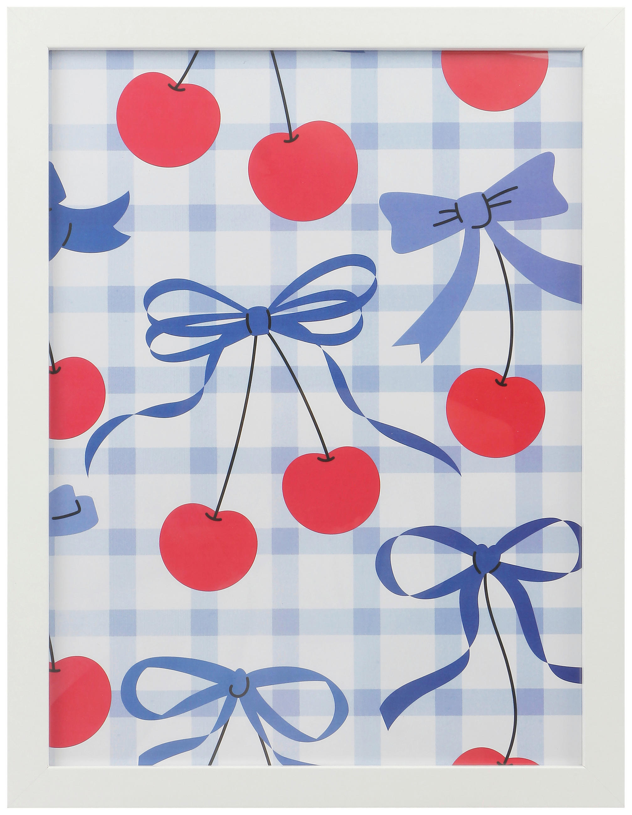 Bilderrahmen 30x40.cm Caralina Holz-Dekor Weiß, 33,5x43,5 Cm