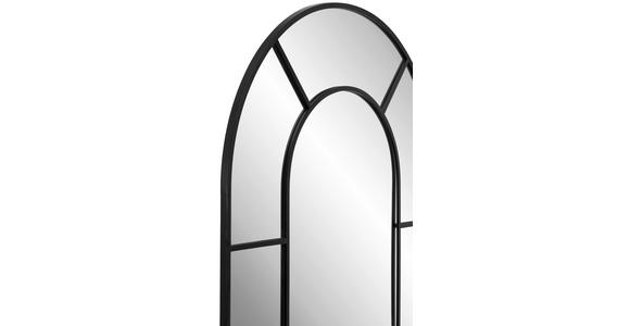 WANDSPIEGEL 100/184/2,5 cm in - Schwarz, Trend, Glas/Holzwerkstoff (100/184/2,5cm) - Landscape