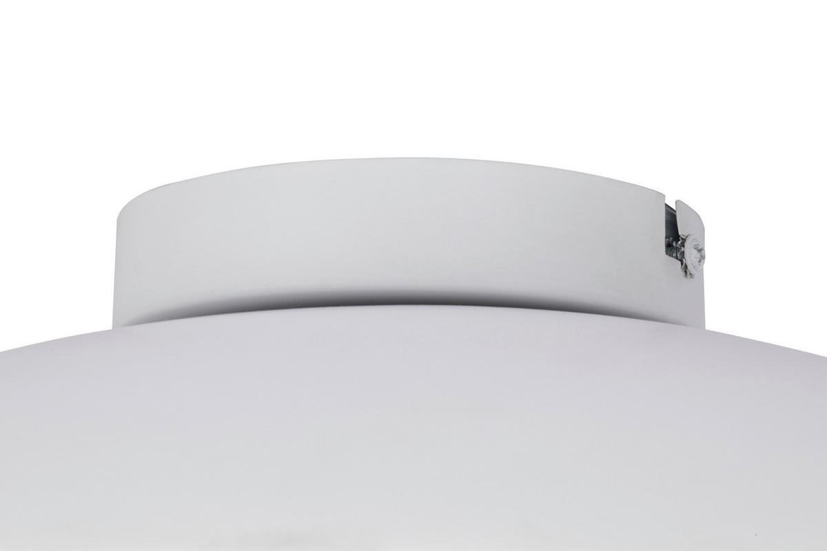 WANDLEUCHTE 35/11 cm   - Weiß, Design, Kunststoff/Metall (35/11cm) - Collet's Monde