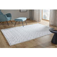 HOCHFLORTEPPICH 130/190 cm Weiß  - Weiß, KONVENTIONELL, Textil (130/190cm) - Novel