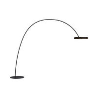 BOGENLEUCHTE - Schwarz, Design, Kunststoff/Metall (290/60/250cm) - Neuhaus PURE