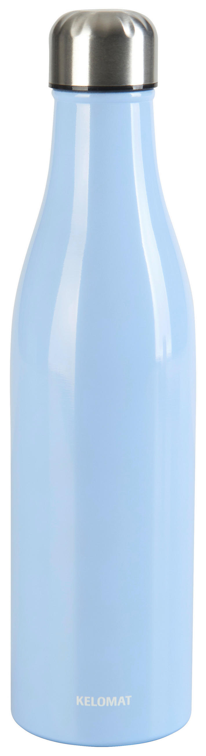 ISOLIERFLASCHE 0.75 l  - Hellblau, KONVENTIONELL, Metall (0,75cm) - Kelomat