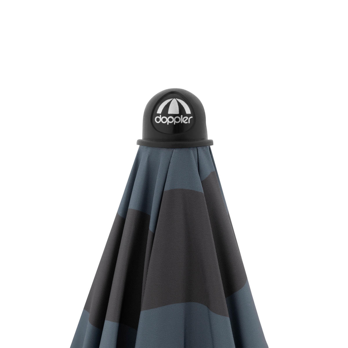 SENČNIK - siva/antracit, Basics, kovina/tekstil (200/200cm) - Doppler