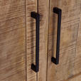 KOMMODE  in 90/85/40 cm  - Schwarz/Naturfarben, Design, Holz/Metall (90/85/40cm) - Landscape