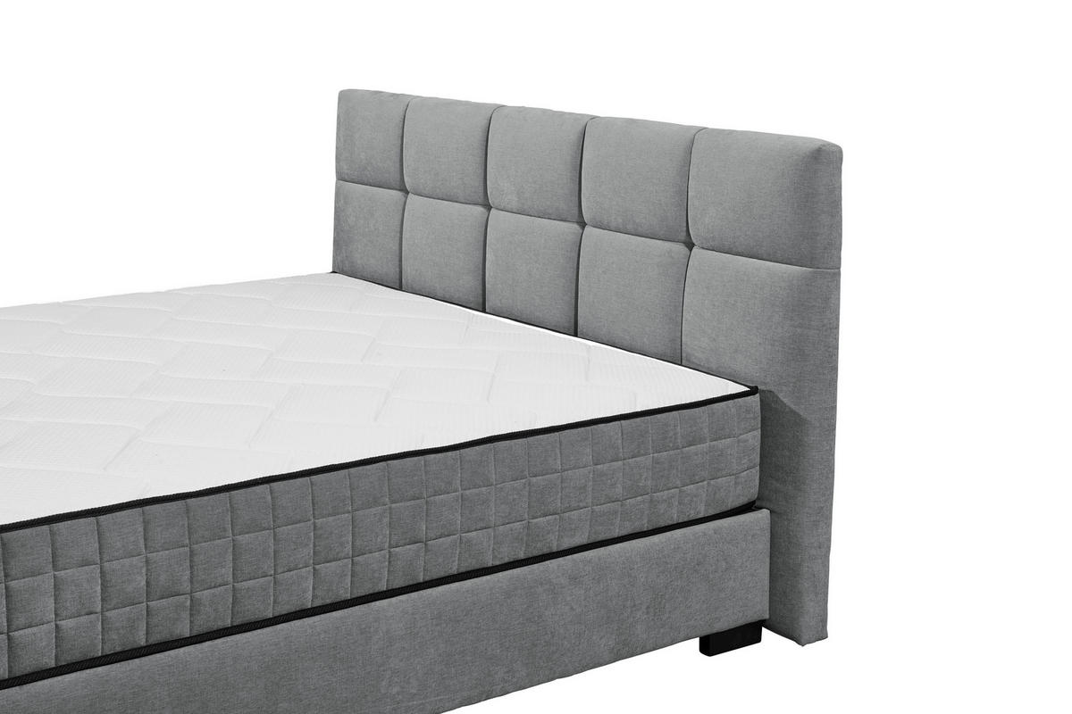BOXBETT 160/200 cm  in Anthrazit  - Anthrazit/Schwarz, Modern, Holzwerkstoff/Kunststoff (160/200cm) - MID.YOU