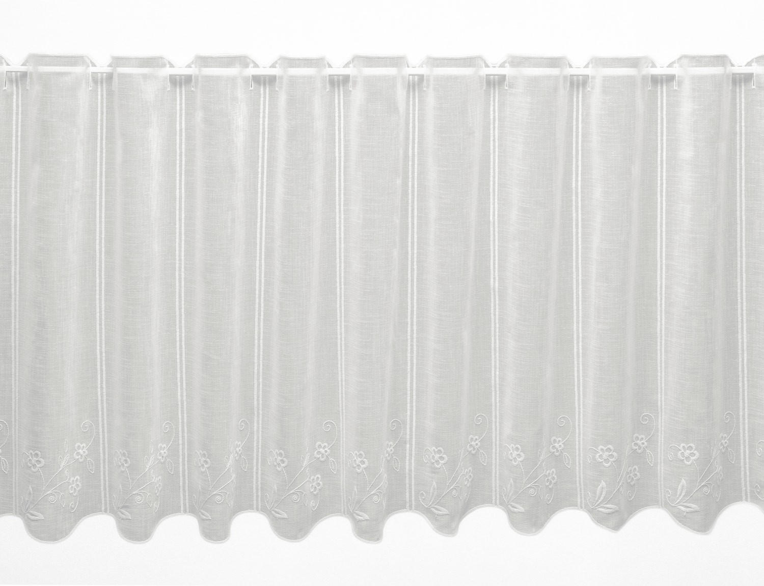 KRATKA ZAVJESA boje šampanjca   - boje šampanjca, Basics, tekstil (60cm)