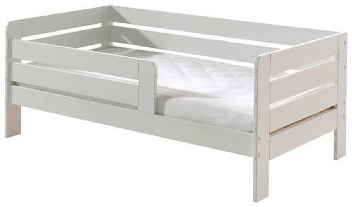 POSTEĽ PRE DETI A MLÁDEŽ, 70/140 cm biela - biela, Modern, drevo/kompozitné drevo (70/140cm) - MID.YOU