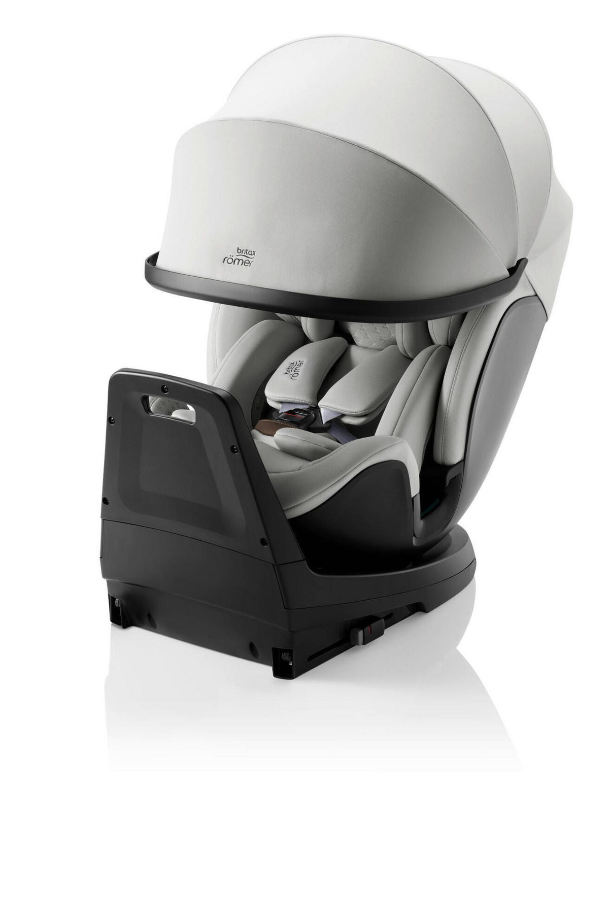 REBOARDER-KINDERSITZ SWIVEL-GROW MAX AIR  - Greige, Basics, Kunststoff/Textil (44/57/56cm) - Britax Römer