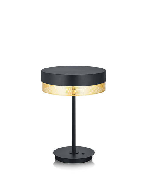NAMIZNA LED-SVETILKA  Mesh      30/43 cm       - zlate barve/črna, Design, kovina (30/43cm)