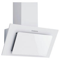 DUNSTABZUGSHAUBE CH33060WB  - Weiß, Trend, Glas/Metall (59,5/68,1-101,1/30cm) - Respekta