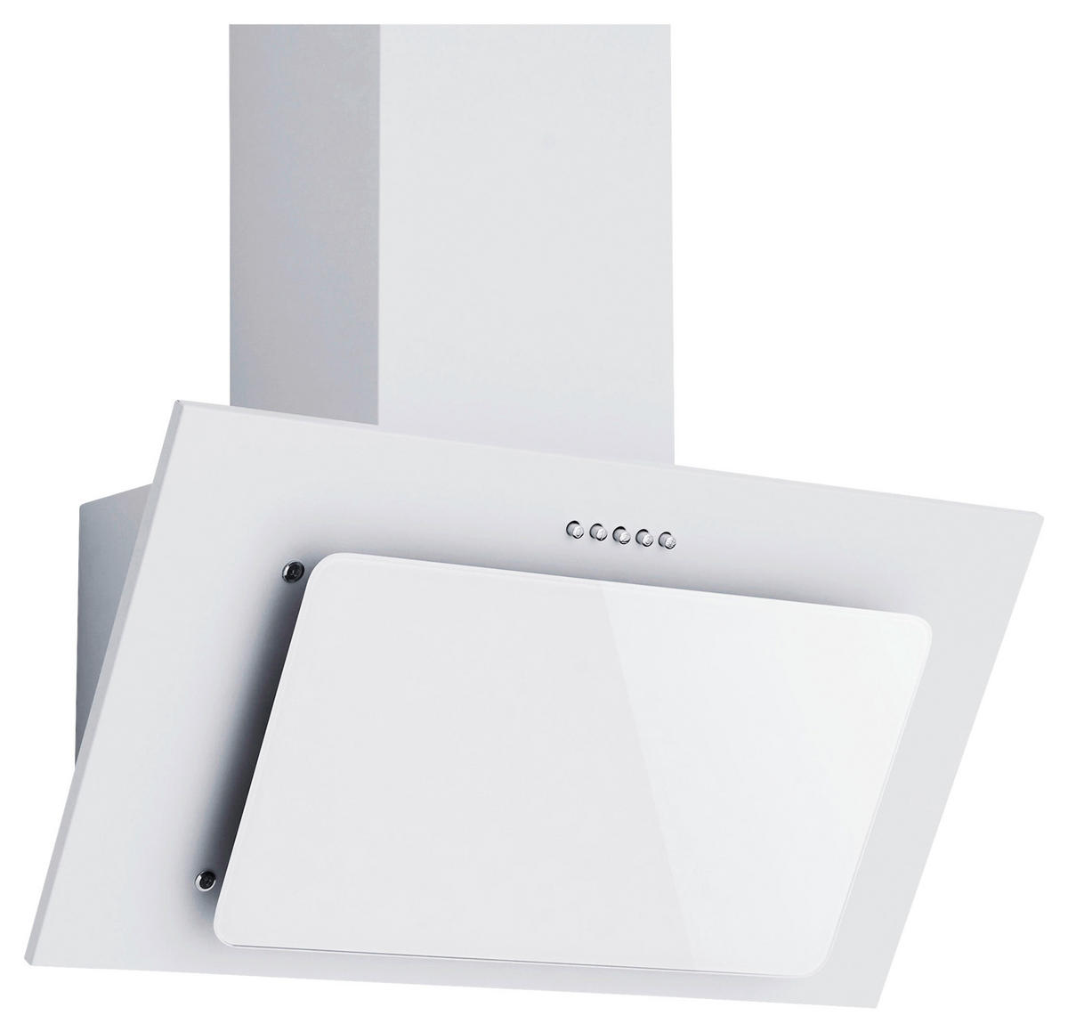 DUNSTABZUGSHAUBE CH33060WB  - Weiß, Trend, Glas/Metall (59,5/68,1-101,1/30cm) - Respekta
