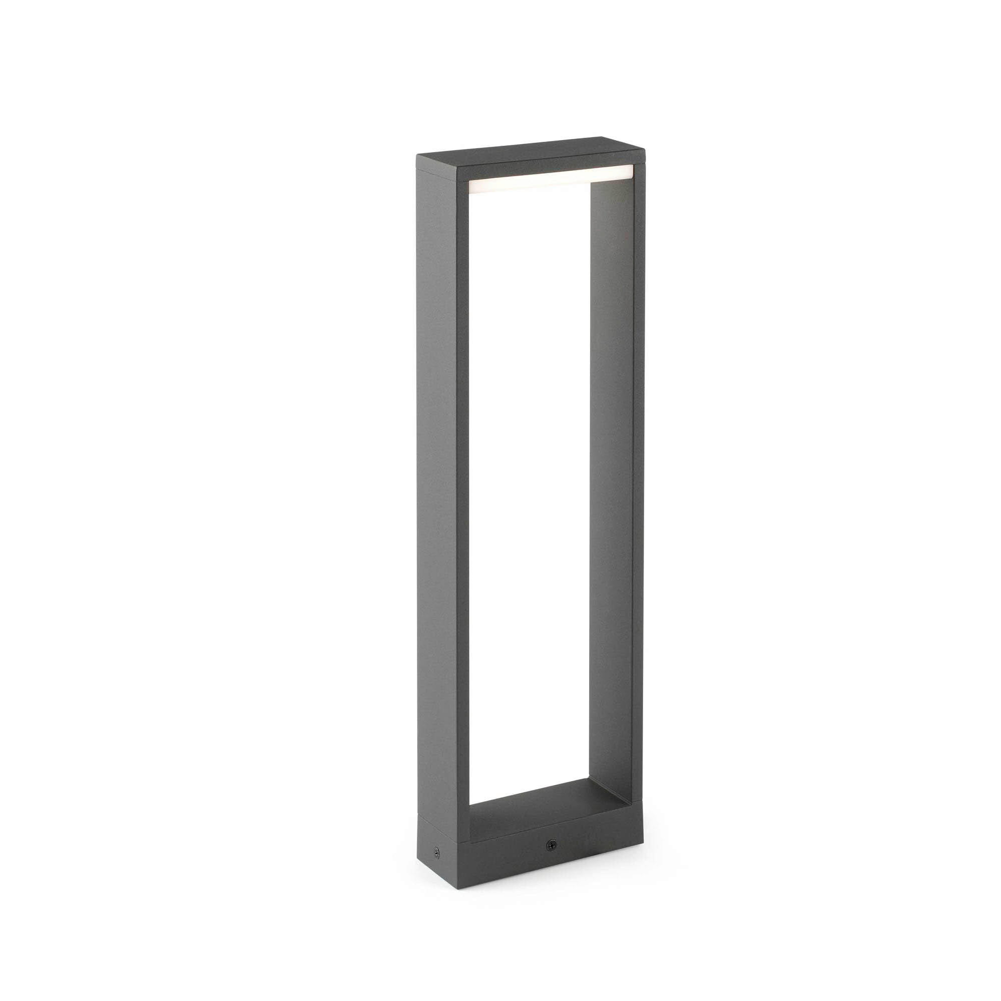 Faro Barcelona Pollerleuchte Dunkelgrau 6x50x15 cm