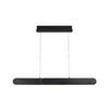 LED-HÄNGELEUCHTE Otis Linear 115/7,5/150 cm   - Schwarz, Design, Metall (115/7,5/150cm) - Dieter Knoll