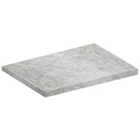 ARBEITSPLATTE 100/3/60 cm  - Grau, Trend, Holzwerkstoff (100/3/60cm) - MID.YOU