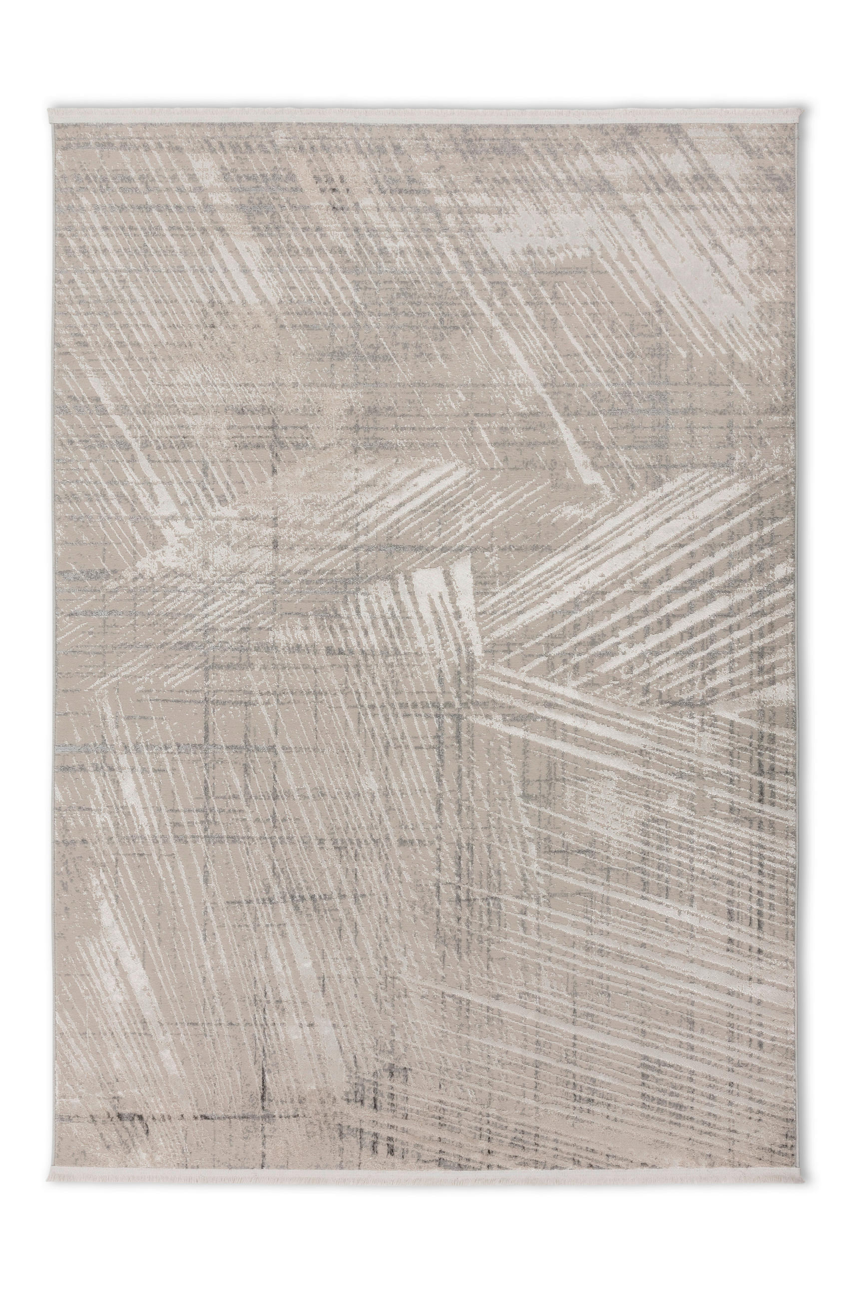 WEBTEPPICH Wohnzimmer 80/150 cm Castello Silberfarben rechteckig  - Silberfarben, Design, Textil (80/150cm) - Astra