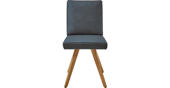 STUHL in Mikrofaser Holz, Textil - Eichefarben/Beige, Design, Holz/Textil (46/94/58cm) - Dieter Knoll
