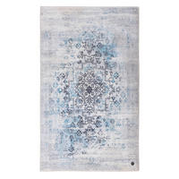 PROSTIRKA ZA KUPATILO ORIENTAL  plava 60/100 cm  - plava, Osnovno, tekstil (60/100cm) - Tom Tailor