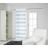 FERTIGVORHANG halbtransparent 140/245 cm - Blau/Weiß, Design, Textil (140/245cm) - Esposa