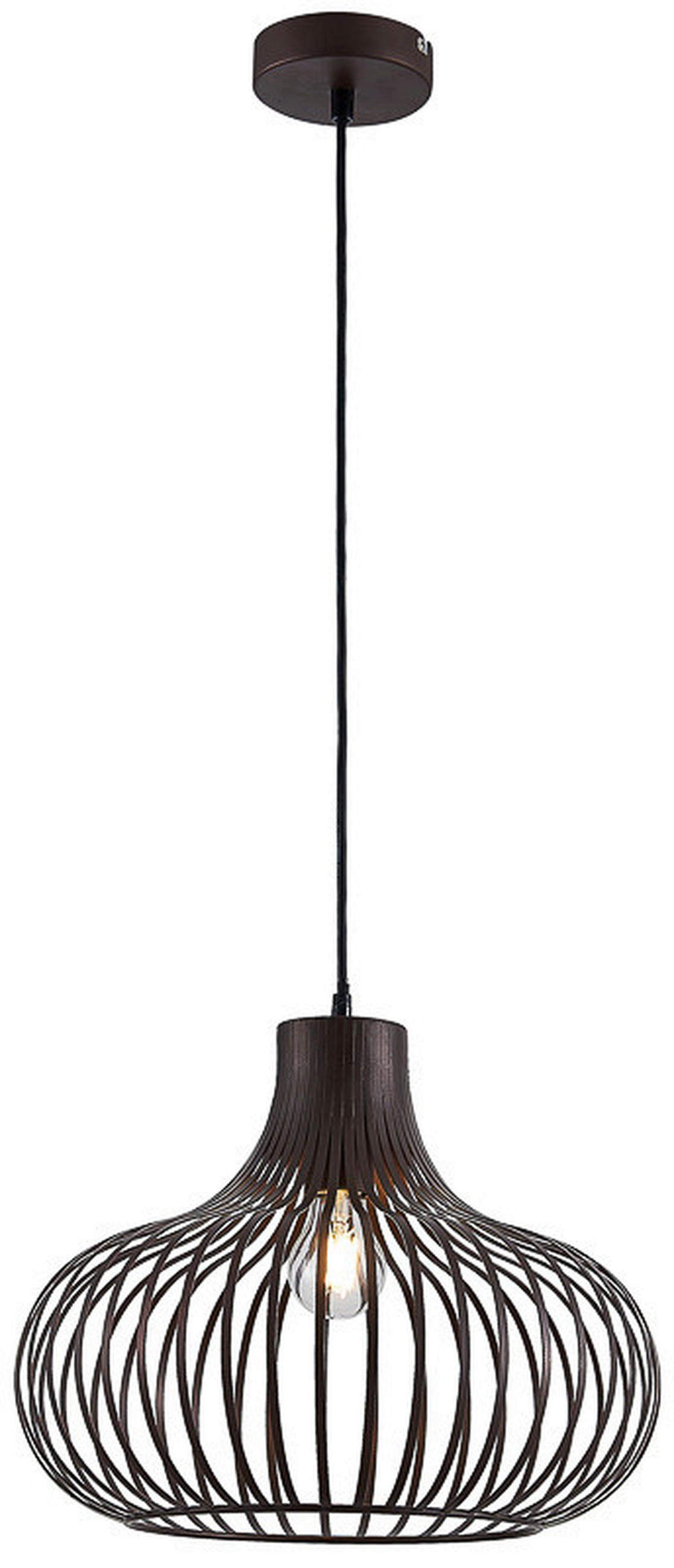 HÄNGELEUCHTE Mateo 40/150 cm   - Rostfarben, Basics, Metall (40/150cm)