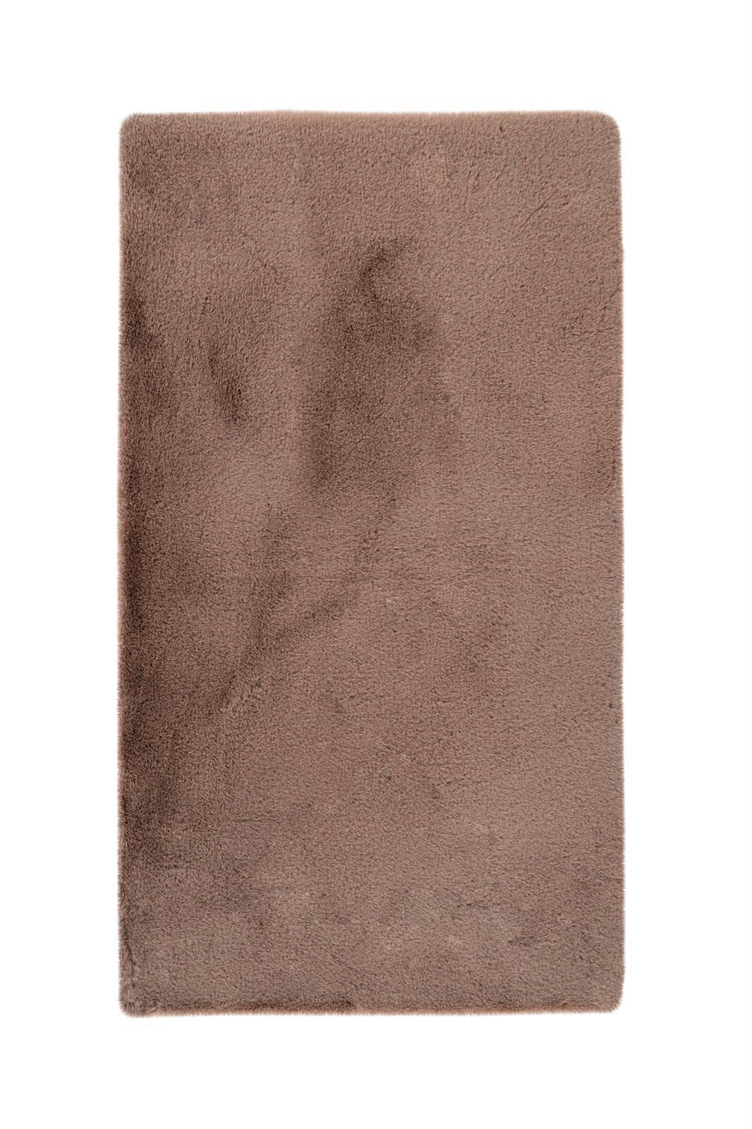 BADEMATTE 50/90 cm Beige  - Beige, KONVENTIONELL, Kunststoff/Textil (50/90cm)