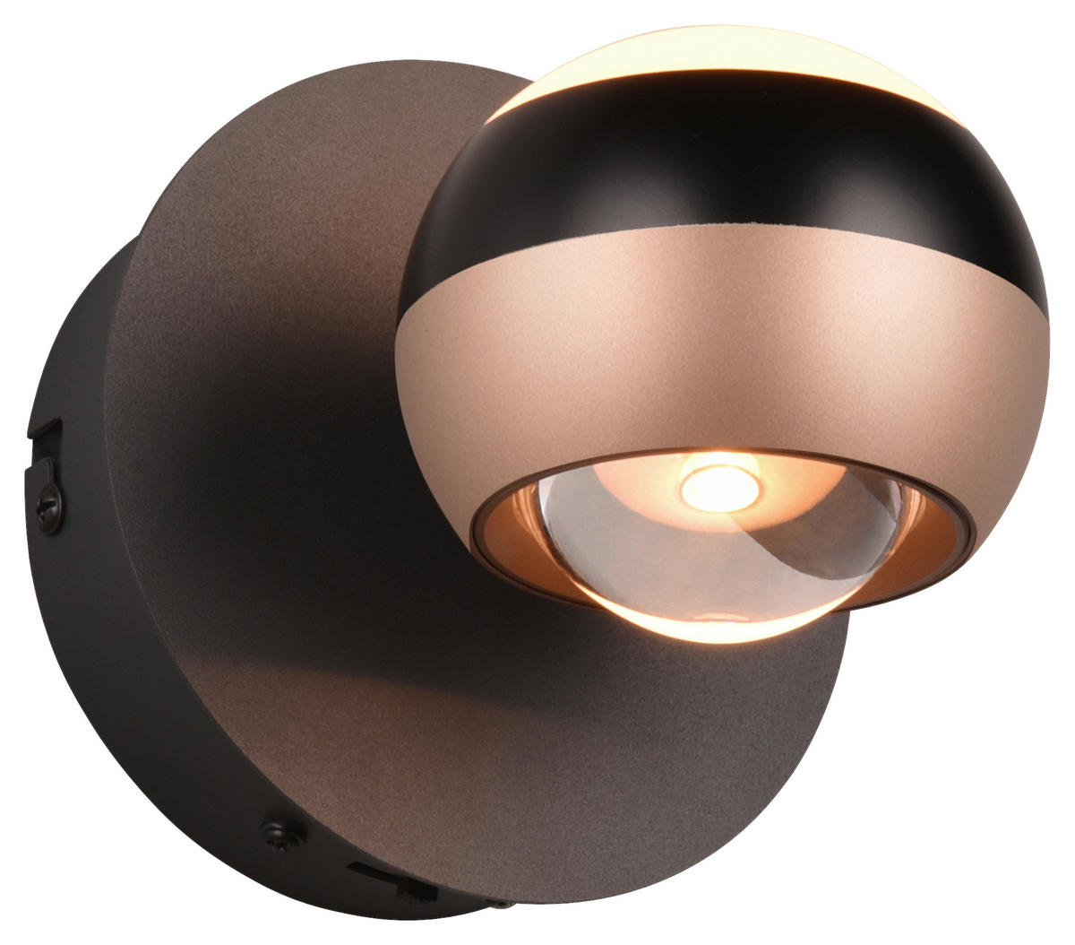 LED-WANDLEUCHTE - Schwarz, Design, Metall (13,5/10cm) - Trio Leuchten