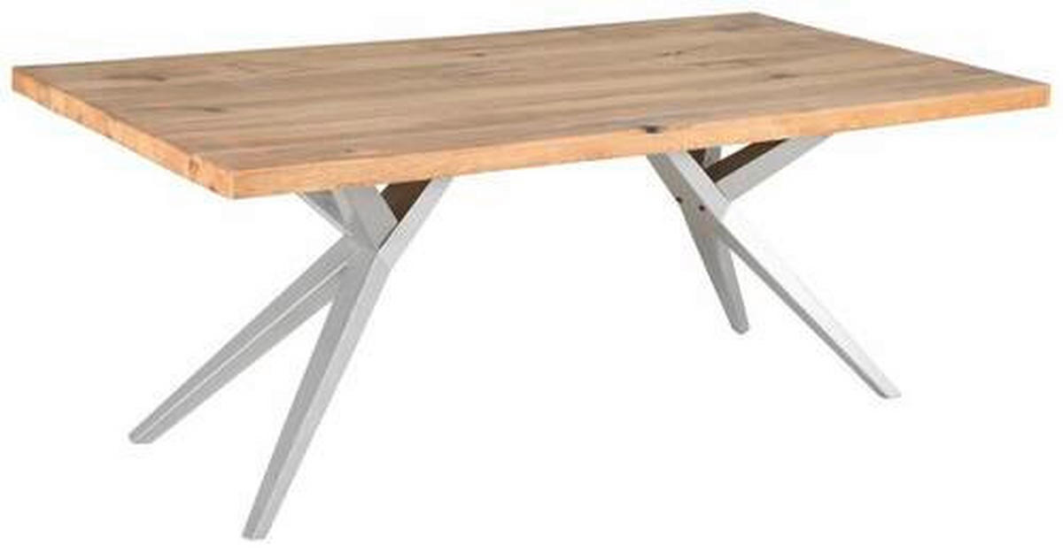 TISCHGESTELL in Metall 59,5/69,5/72 cm   - Silberfarben, MODERN, Metall (59,5/69,5/72cm) - Boxxx