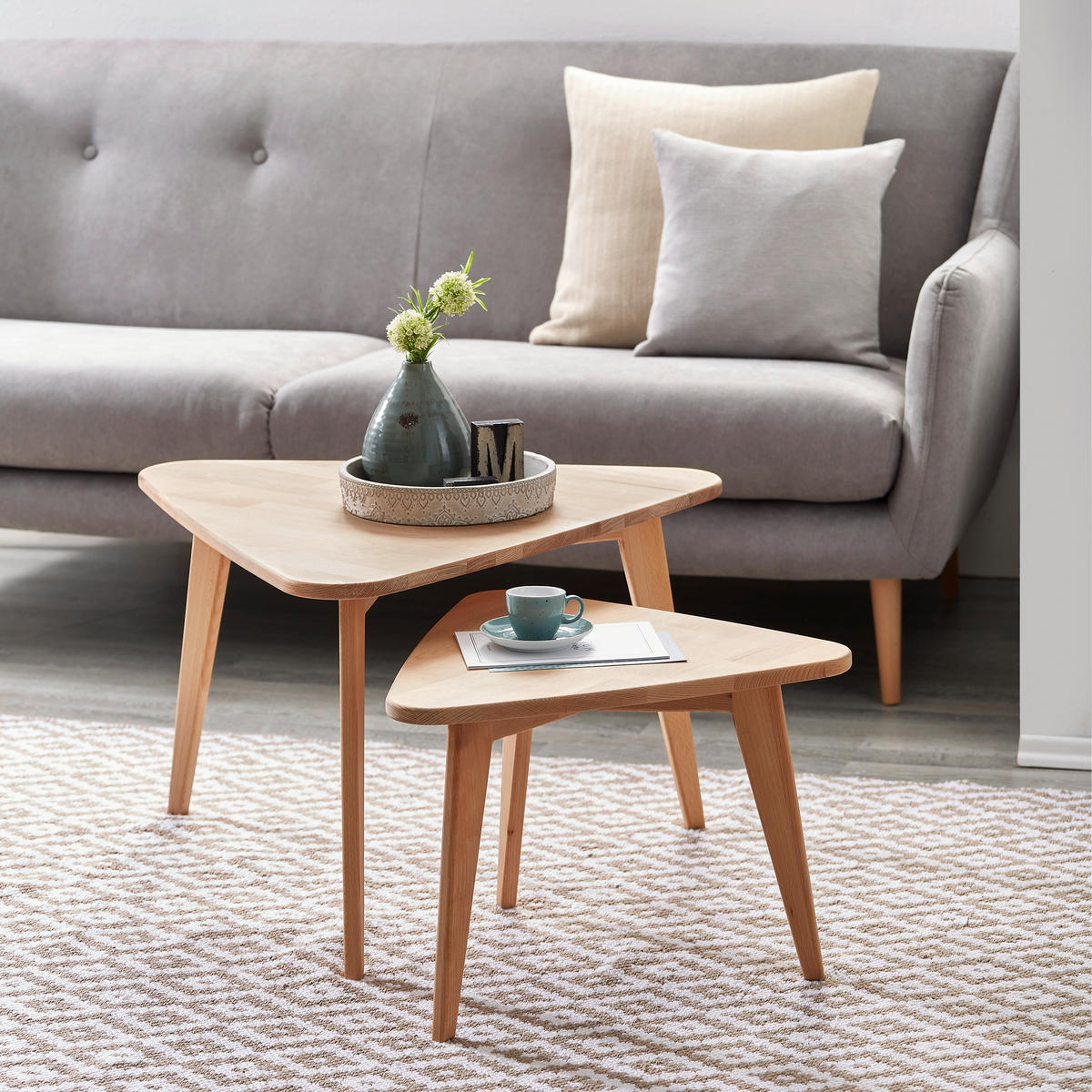 SET MIZIC, barve bukve  - barve bukve, Moderno, les (70,5/64/44cm) - Linea Natura