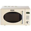 MIKROWELLE WMW720 SC CREME  - Creme, Basics, Metall (46/26/37cm) - Wolkenstein