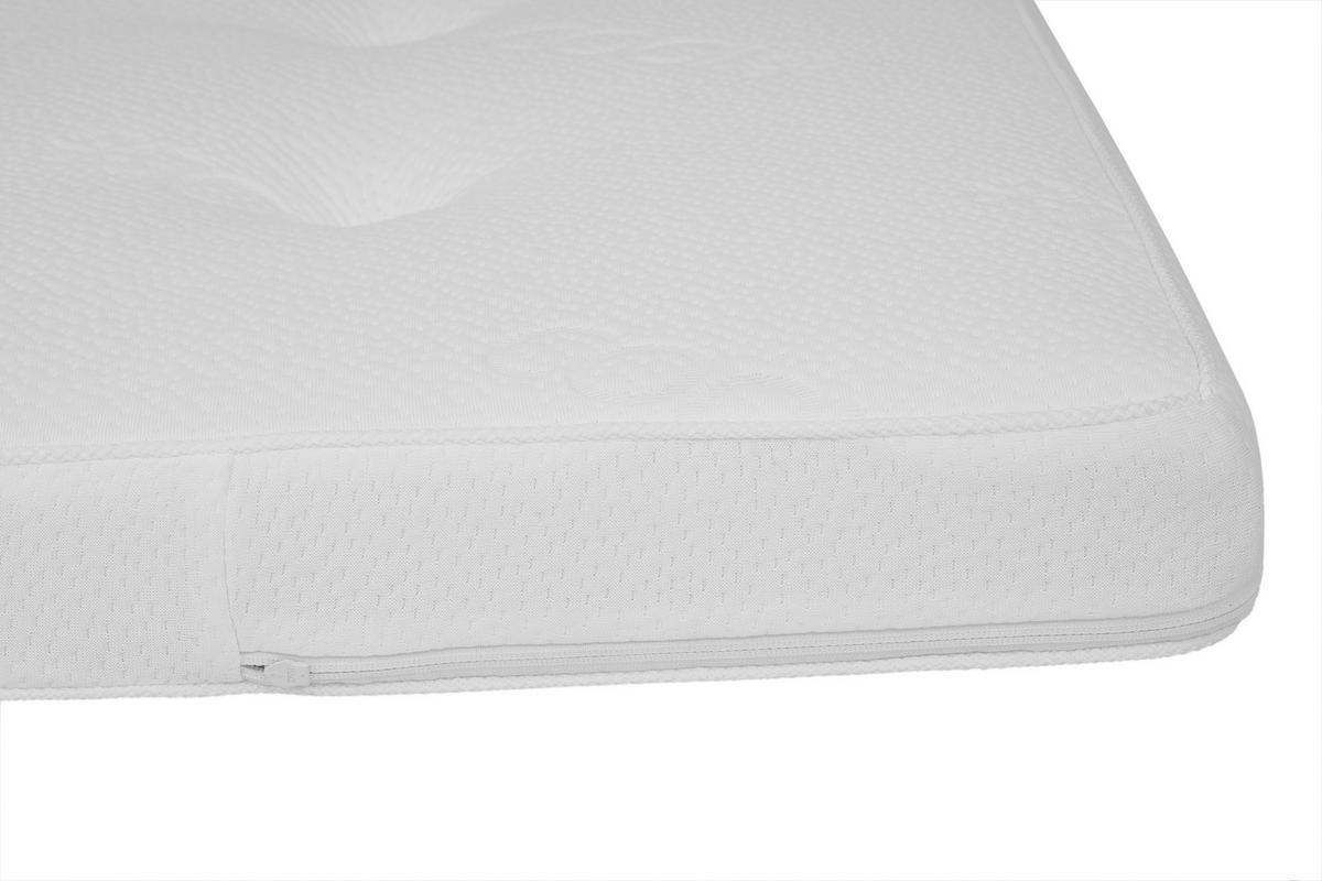 TOPPER 180/200 cm Höhe ca. 8 cm  - Weiß, Basics, Textil (180/200cm) - Boxxx