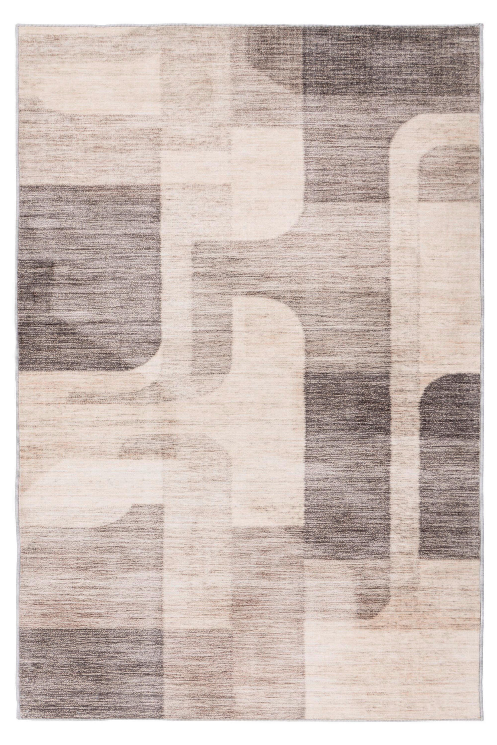 FLACHWEBETEPPICH 120/170 cm Taupe rechteckig  - Taupe, Basics, Textil (120/170cm) - Kayoom